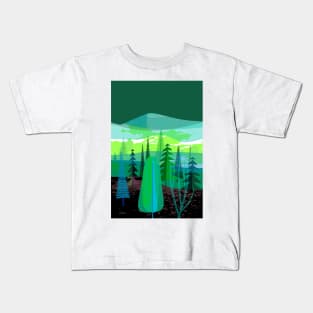 North at Night Kids T-Shirt